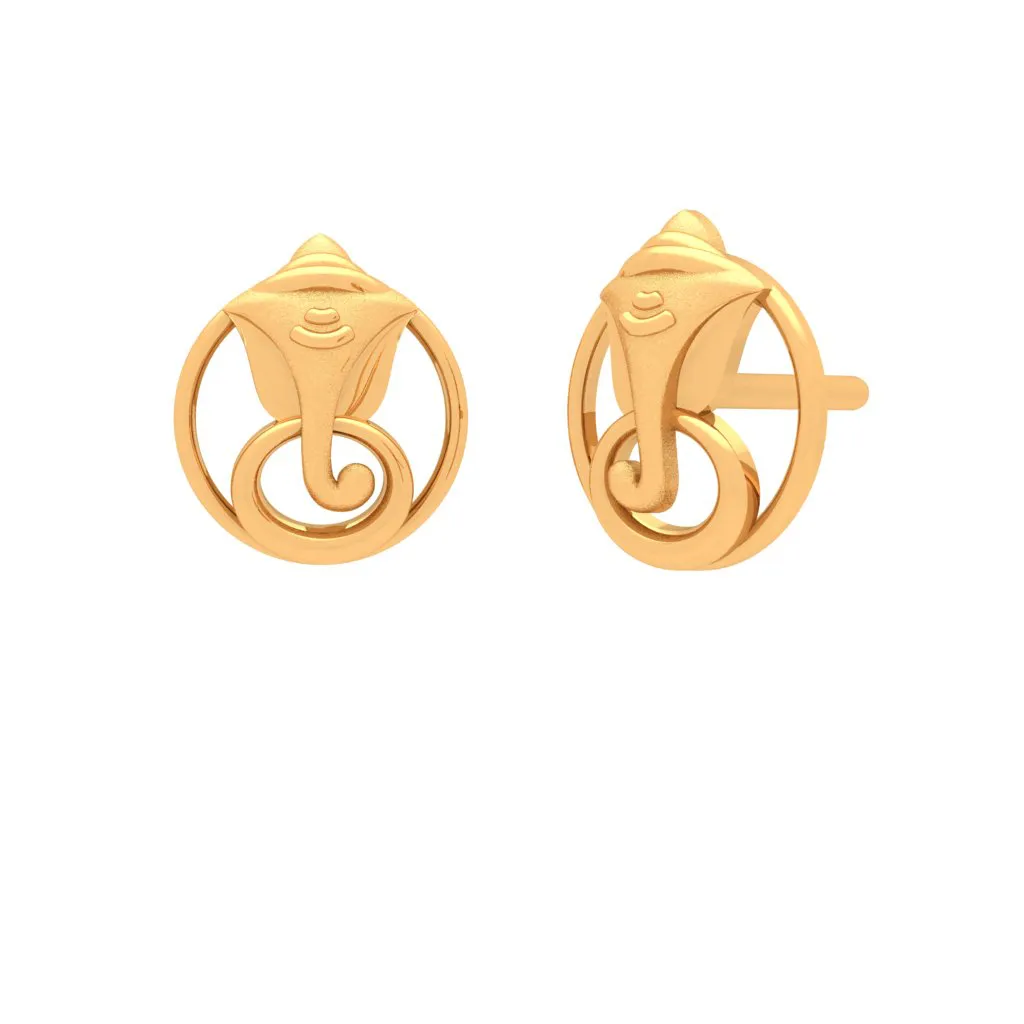 14k Gold Trendy Earrings From Online Exclusive