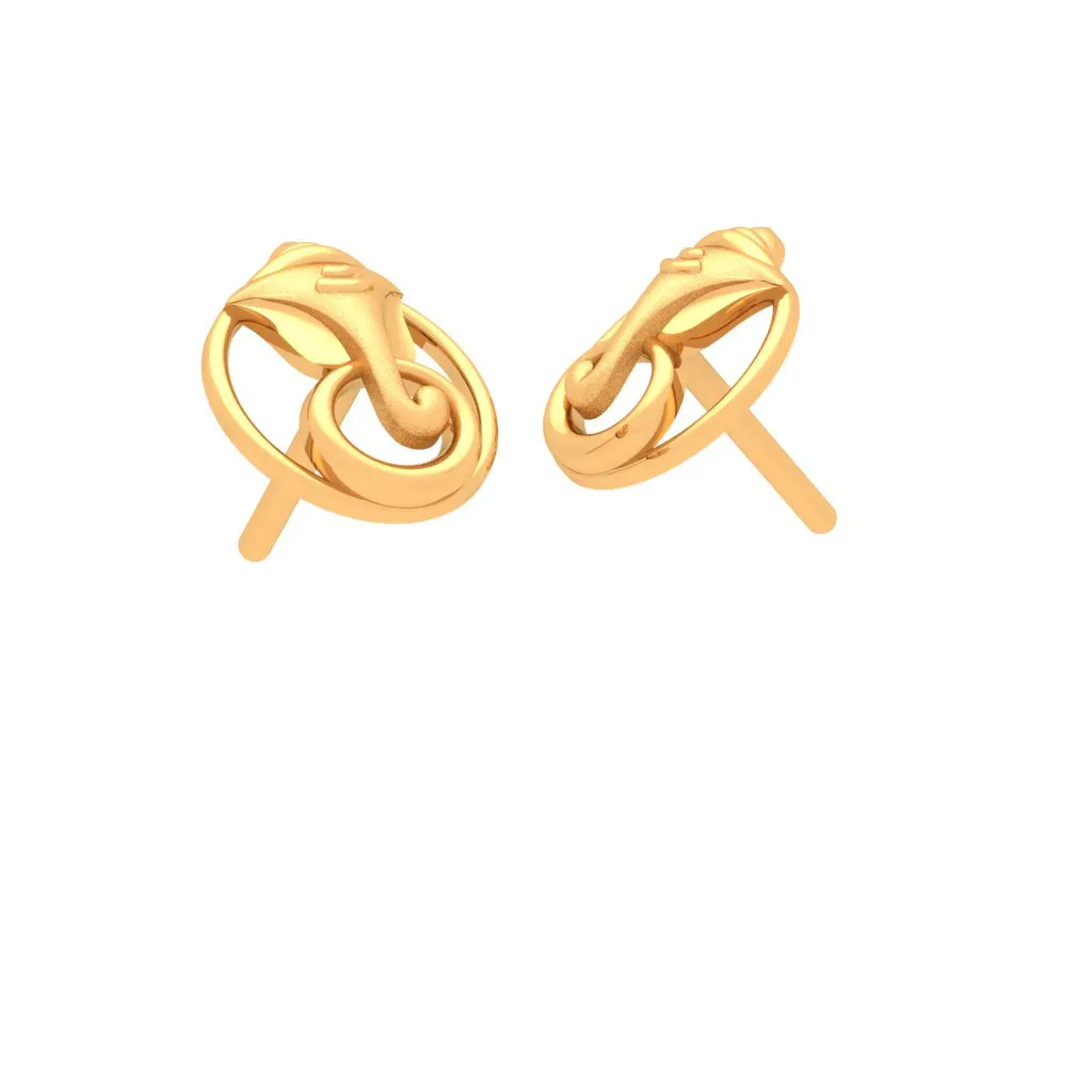 14k Gold Trendy Earrings From Online Exclusive