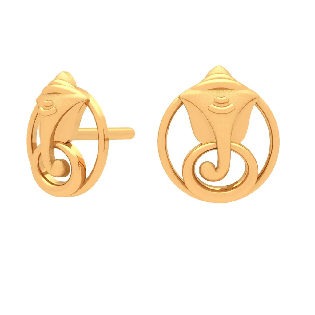 14k Gold Trendy Earrings From Online Exclusive