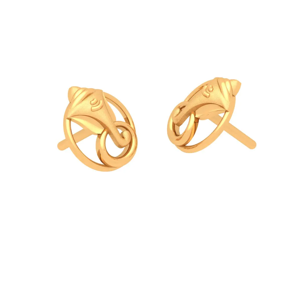 14k Gold Trendy Earrings From Online Exclusive