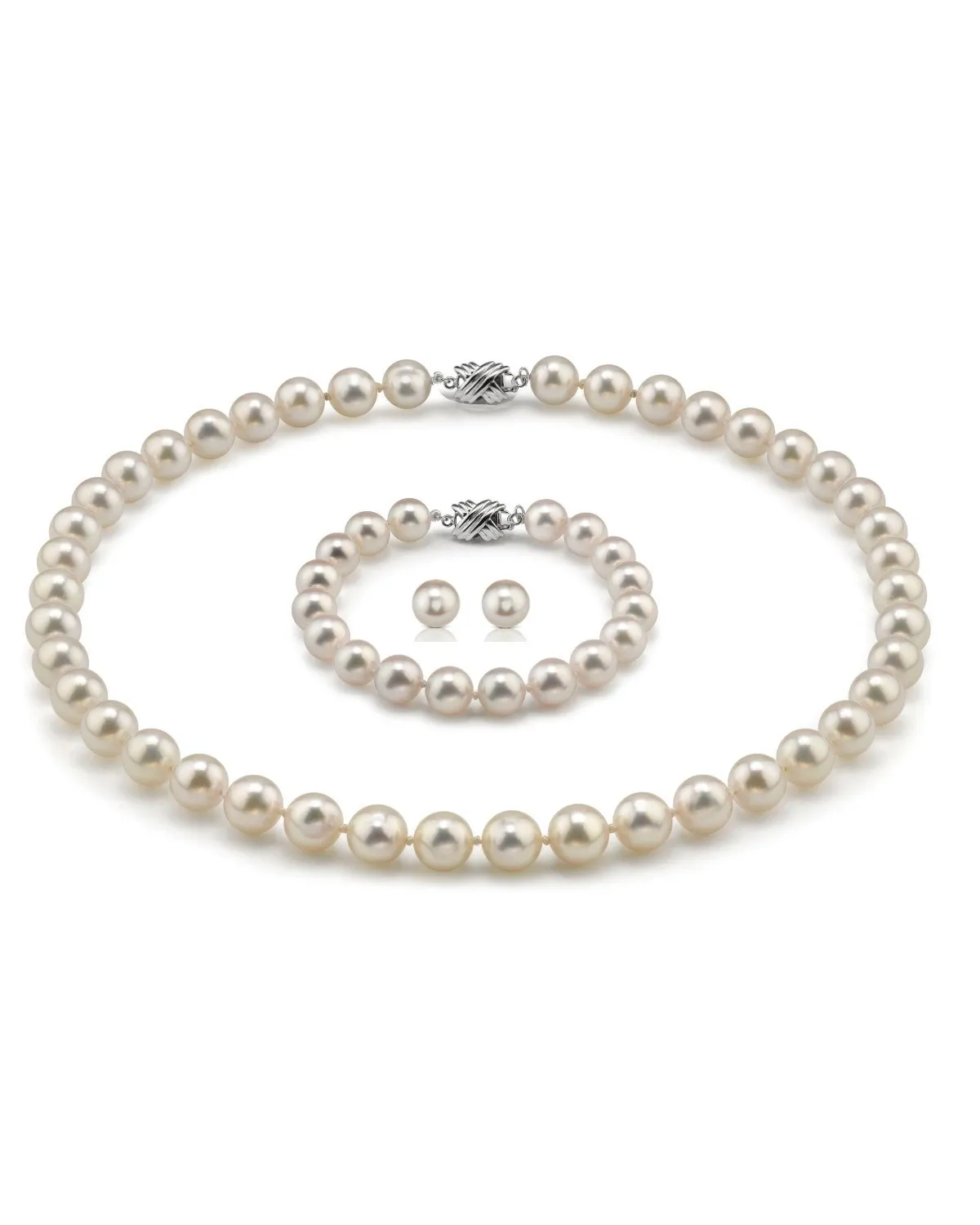 8.5-9.0mm Hanadama Pearl Set