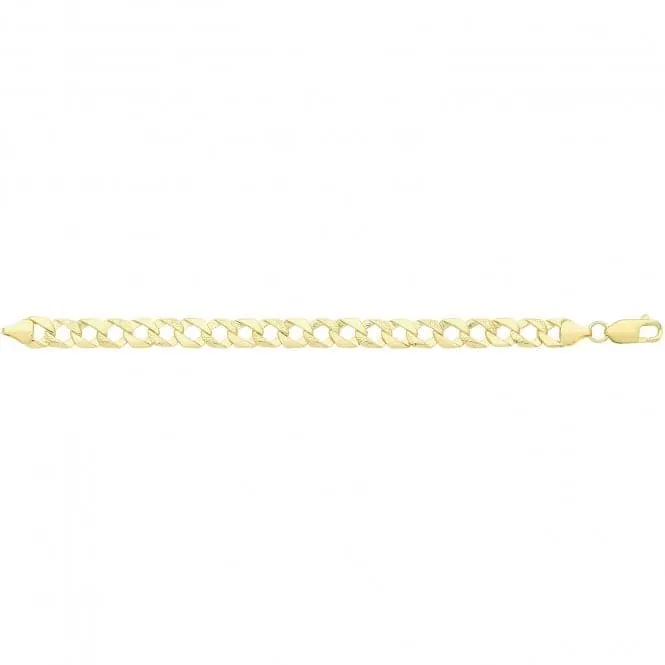 9CT Yellow Gold Babies Cast Bracelet