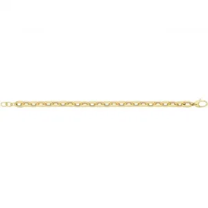 9CT Yellow Gold Hollow Bracelet BR693