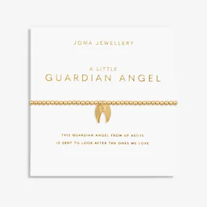 A Little Guardian Angel Gold Plated Bracelet 7591