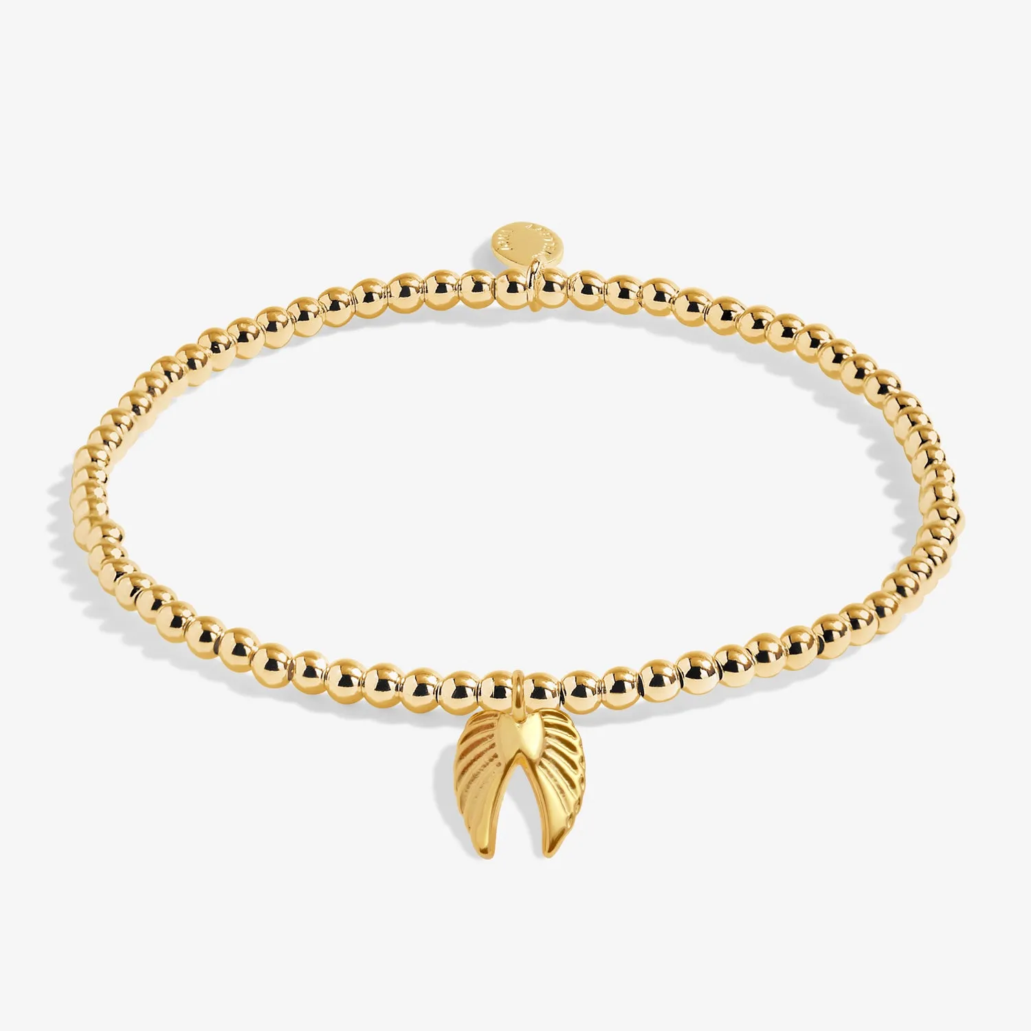 A Little Guardian Angel Gold Plated Bracelet 7591