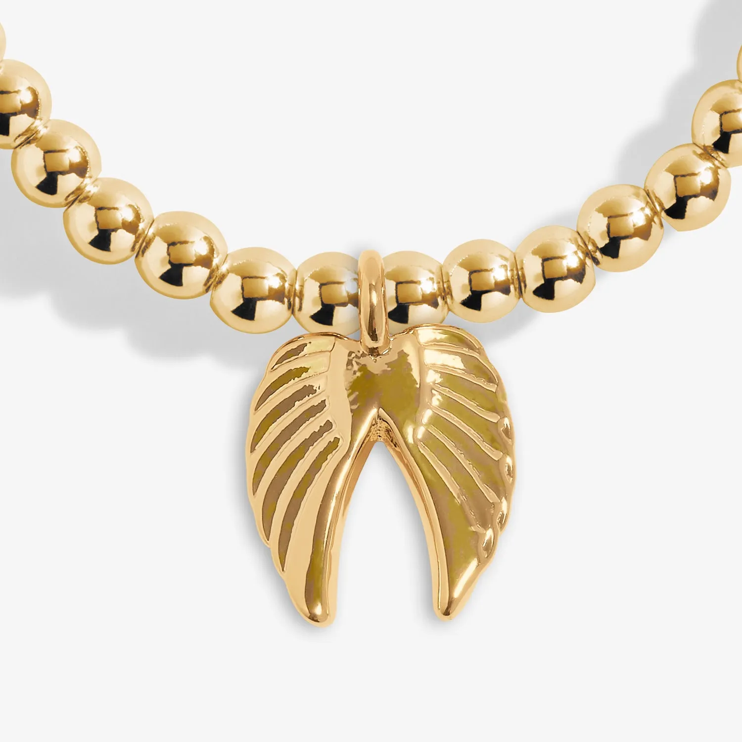 A Little Guardian Angel Gold Plated Bracelet 7591