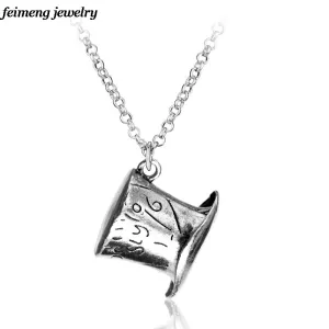 Alice In Wonderland Hat Pendant Necklace for Women