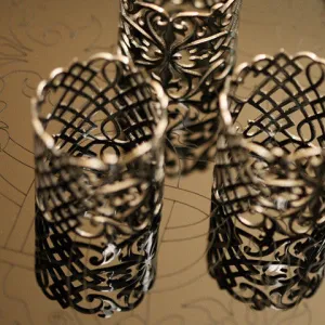 arabesque napkin rings