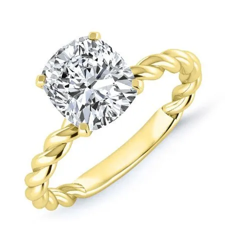 Balsam - GIA Natural Cushion Diamond Engagement Ring