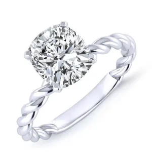 Balsam - GIA Natural Cushion Diamond Engagement Ring