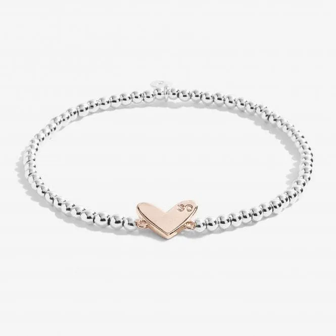 Beautifully Boxed A Little Happy 30th Birthday Bracelet 5077