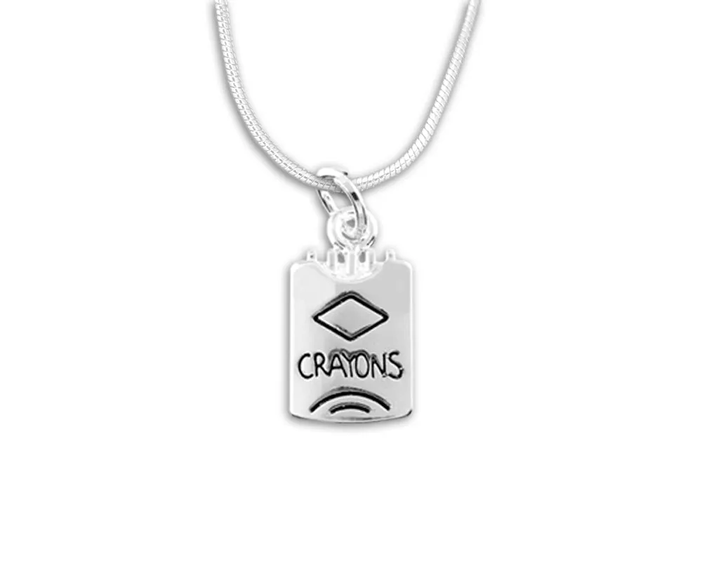 Box of Crayons Necklaces