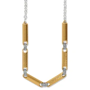 Brighton | Meridian Geo Collar Necklace in Two Tone