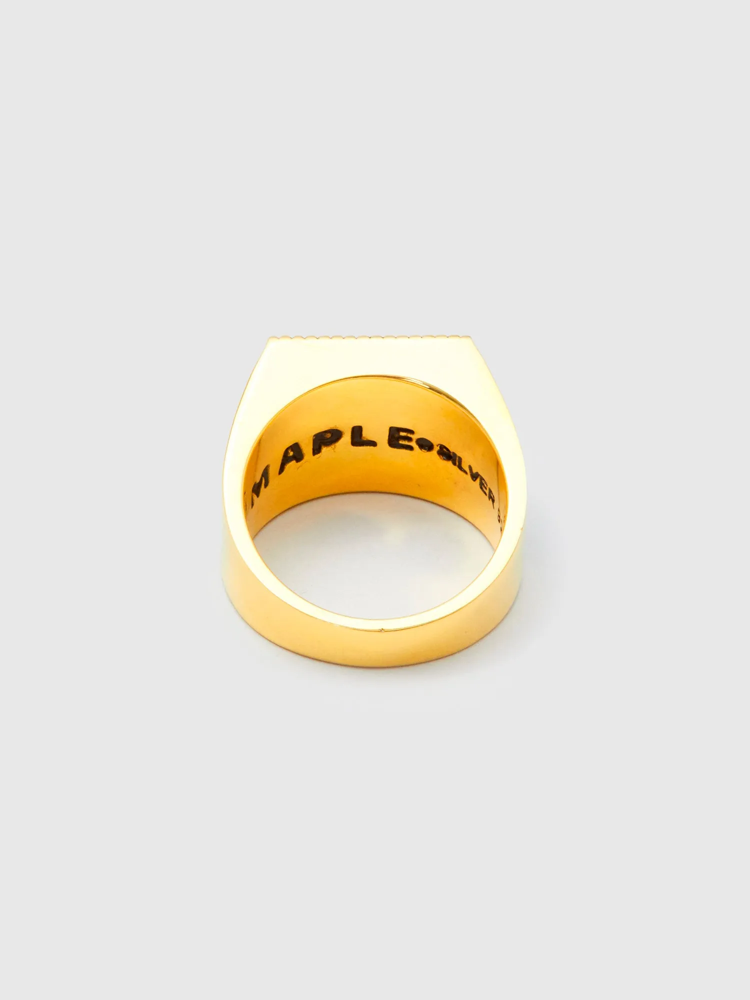 Buick Ring in Gold/Bloodstone