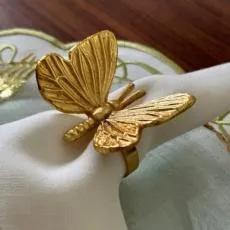 Butterfly Gold - Set of 4