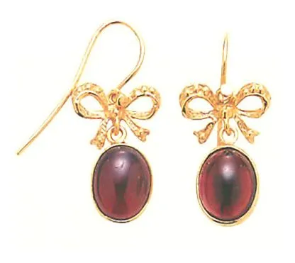 Cake Walk Garnet Earrings