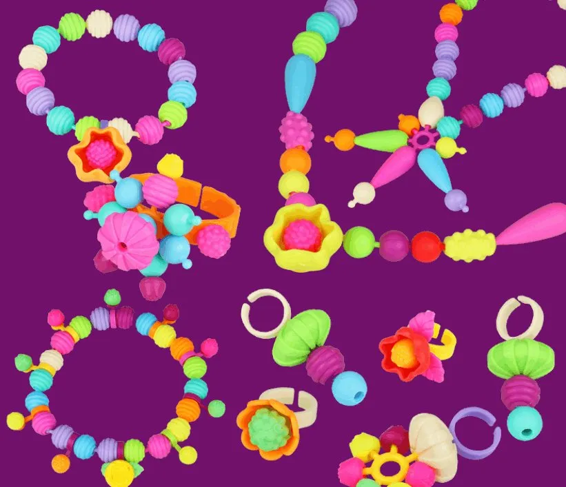 Colorful DIY Bead Craft Kit for Young Creators