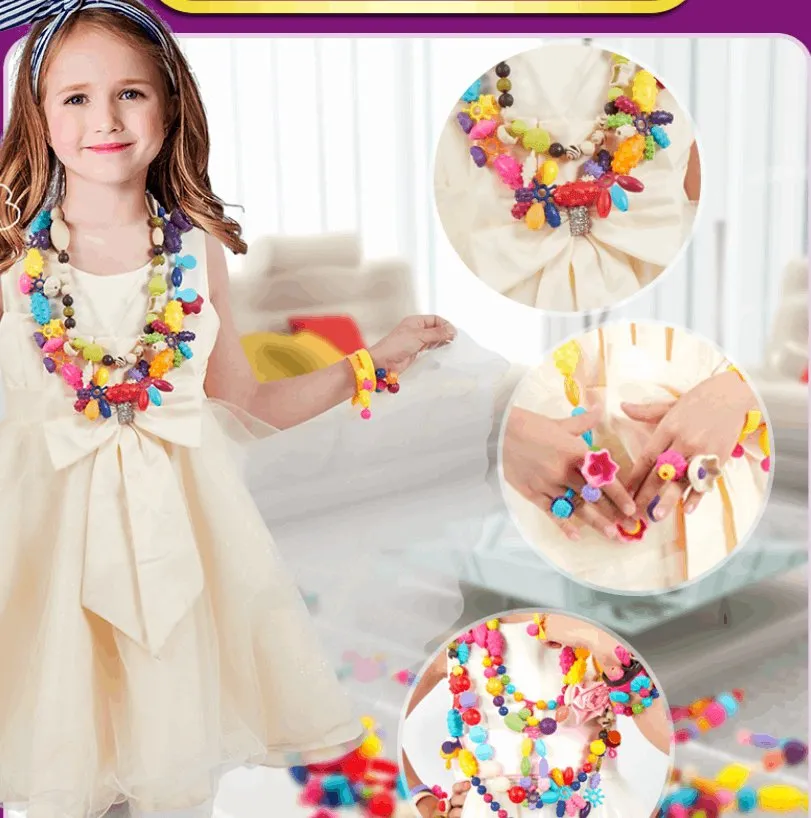 Colorful DIY Bead Craft Kit for Young Creators