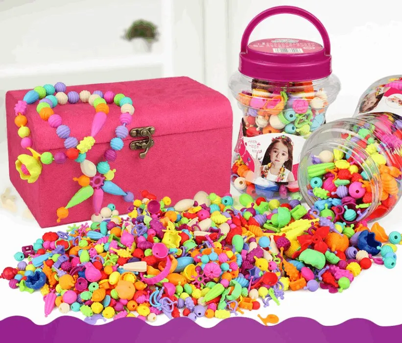 Colorful DIY Bead Craft Kit for Young Creators