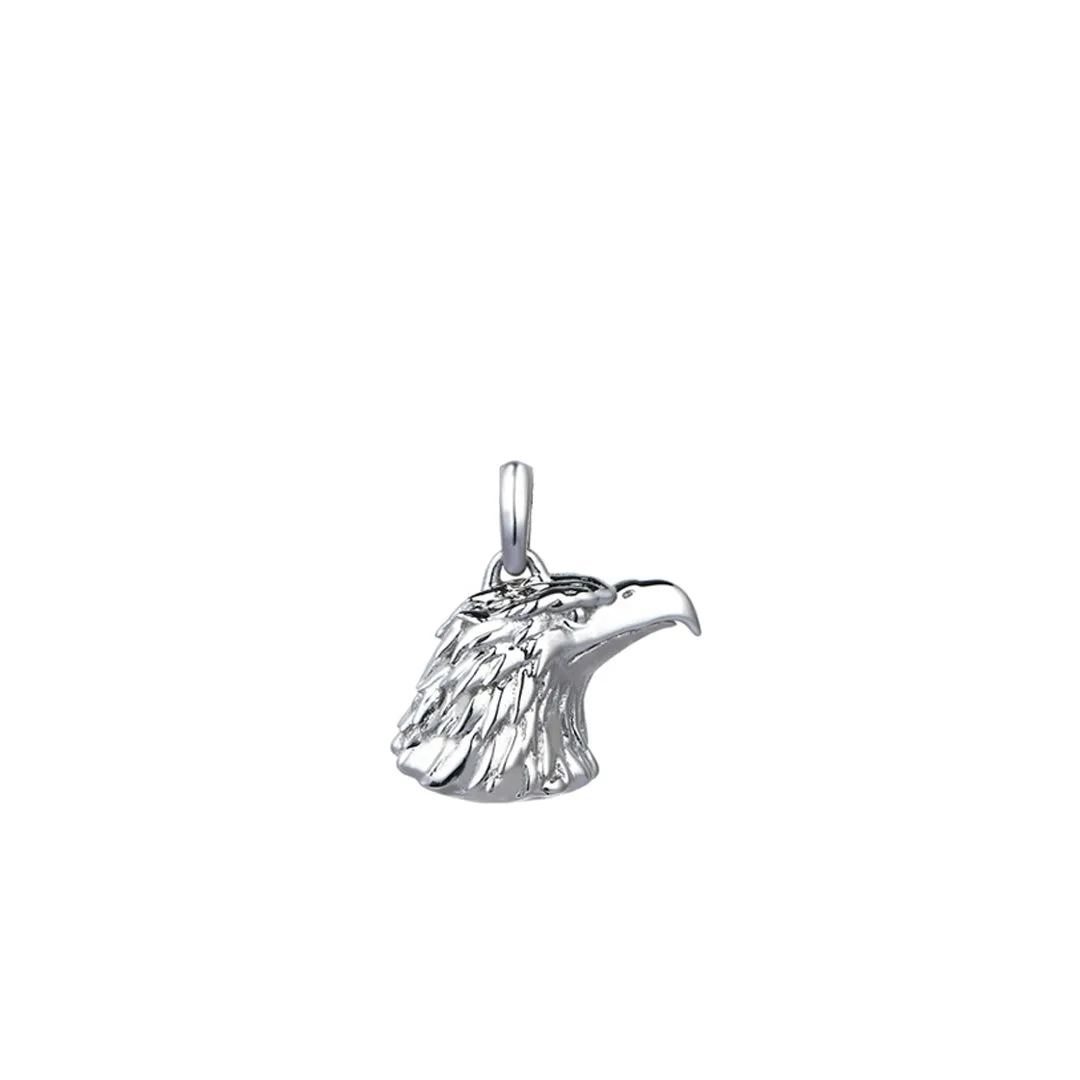 Eagle Charm Necklace - Solid Silver (Pendant only)