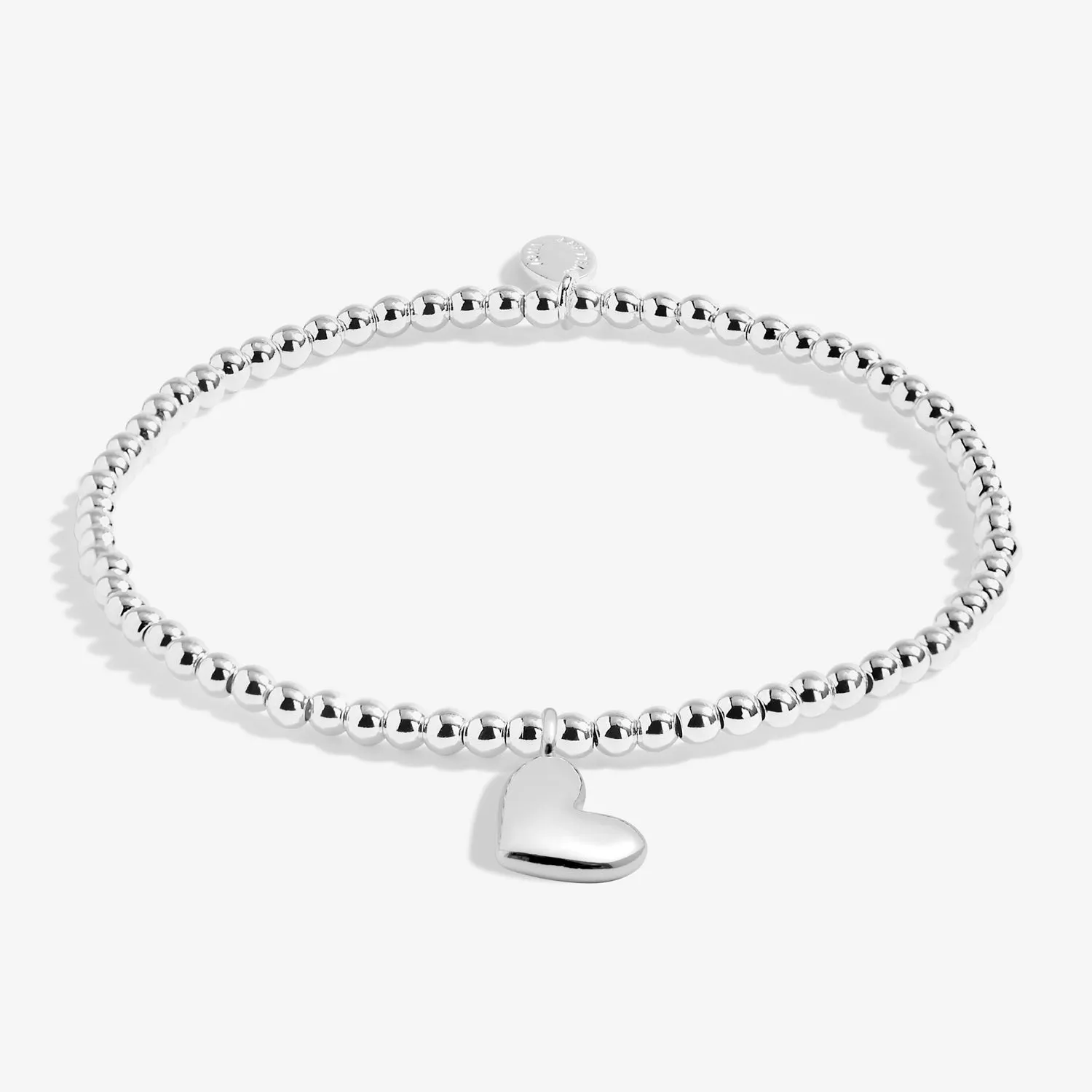 From The Heart Gift Box With Love Silver Plated Bracelet 7680