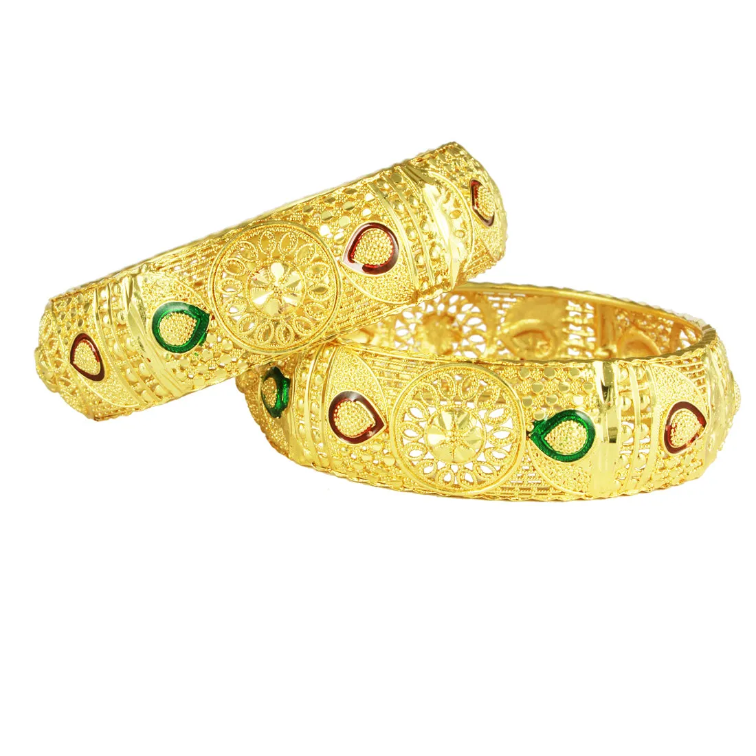 Gold Forming Bangles