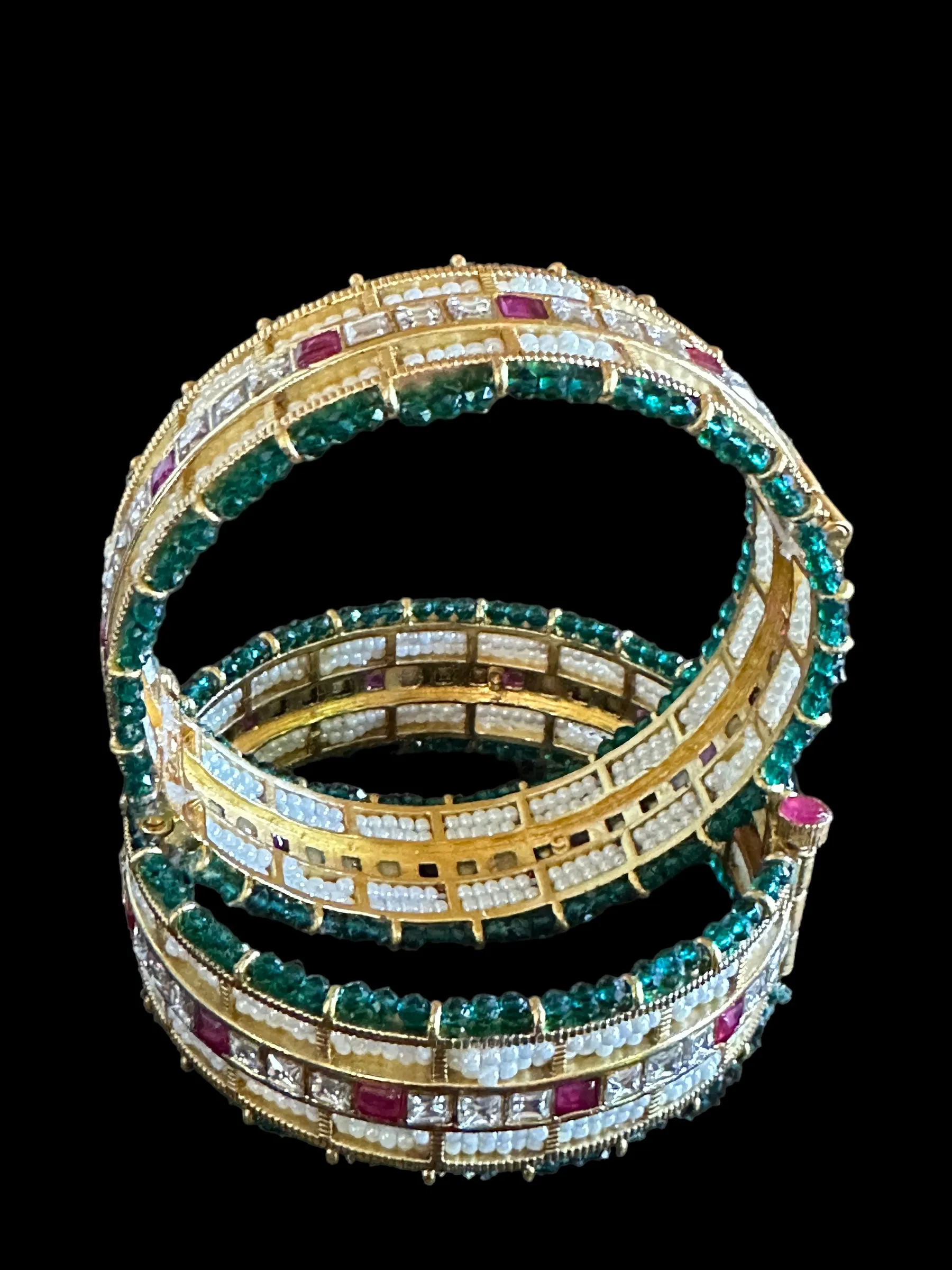 gold plated bangles ( READY TO SHIP )