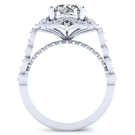 Hana - Round Lab Diamond Engagement Ring (IGI Certified)