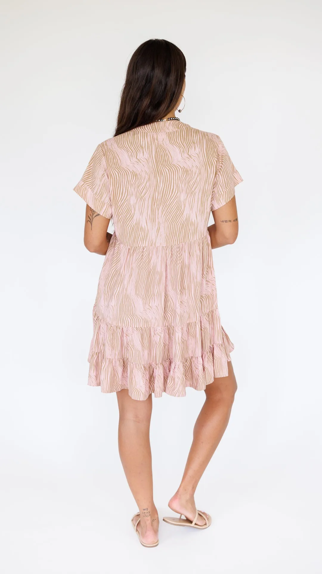 Heinui Dress / Wavy Blush