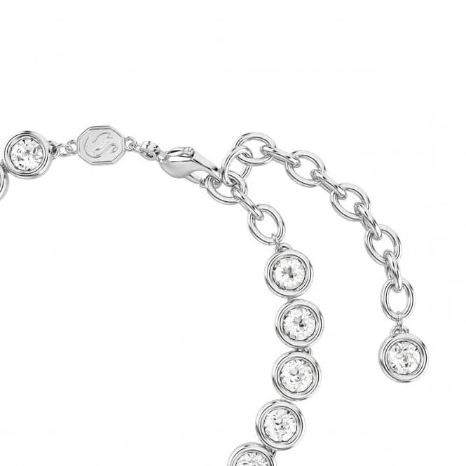 Imber Round Cut White Rhodium Plated Tennis Bracelet 5682666