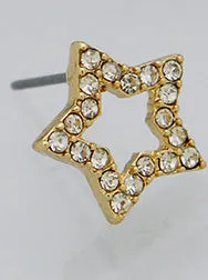 Margot Cubic Zirconia Delicate Star Studs