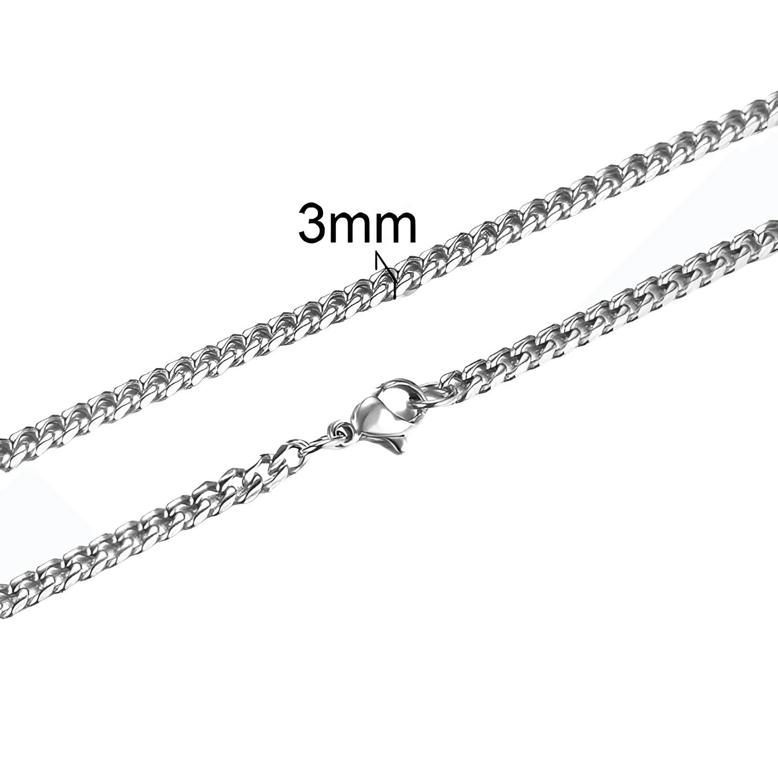 Men's Cuban Link Necklaces - 3 To 7 MM