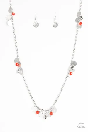 Paparazzi Necklace ~ Musical Expression - Red