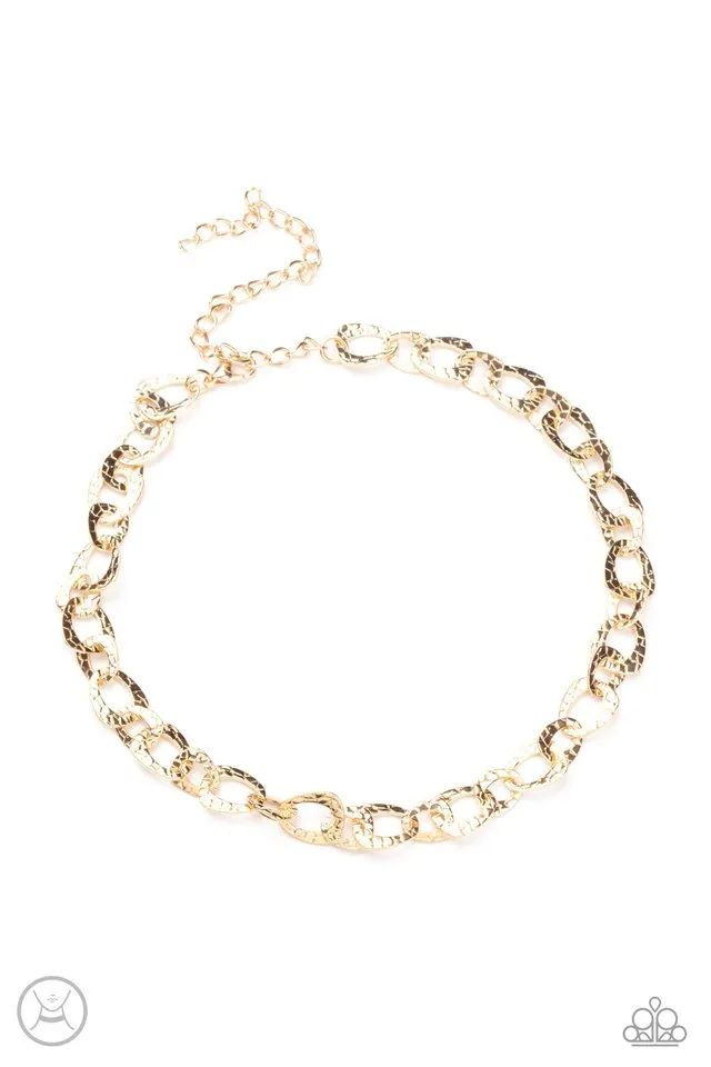 Paparazzi Necklace ~ Urban Safari - Gold