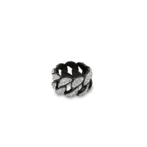 Patterned Diamond Bezzled Ring