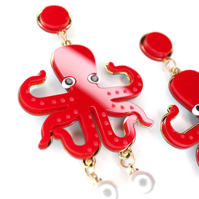 Red Octopus