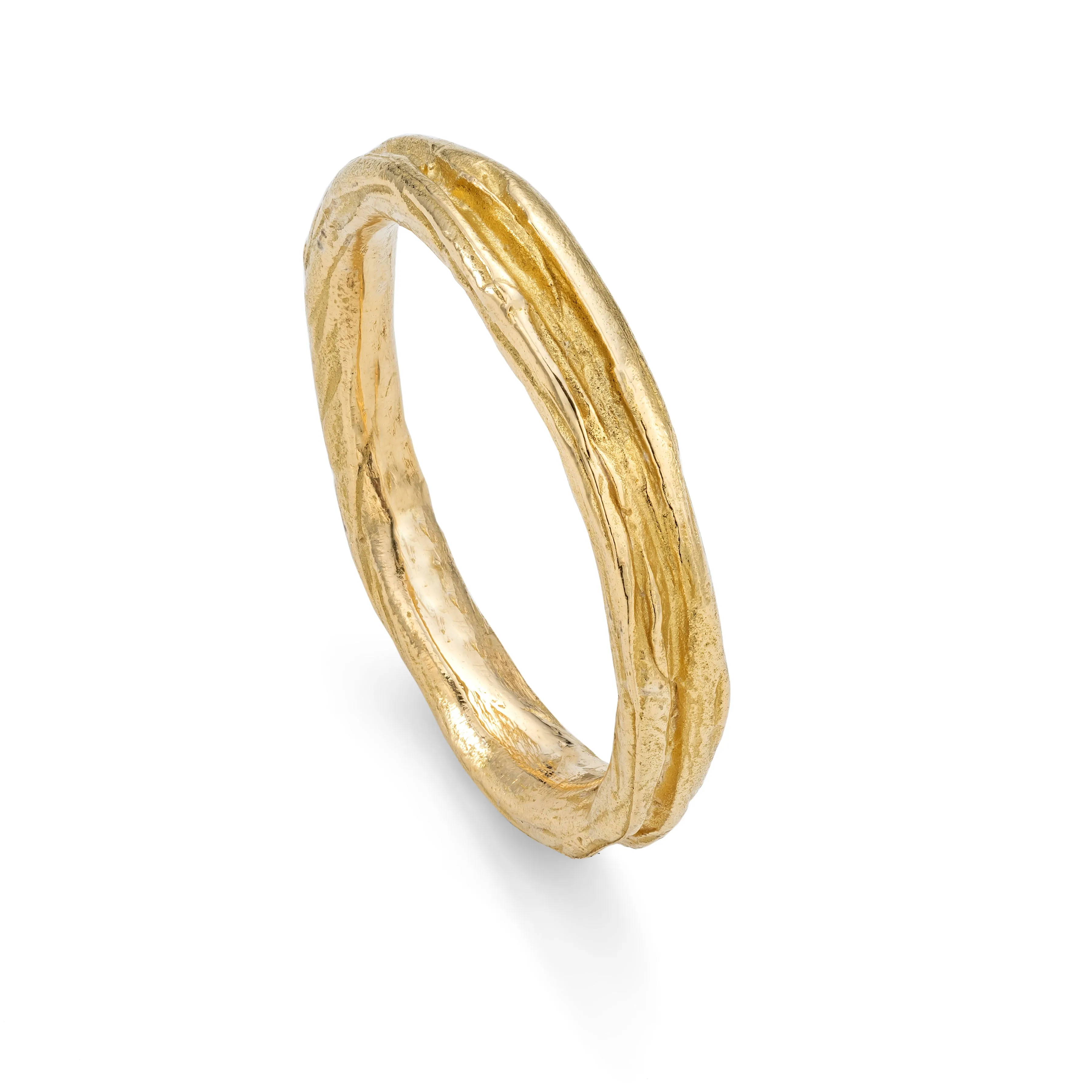 Ripple Fine Ring 18ct Gold