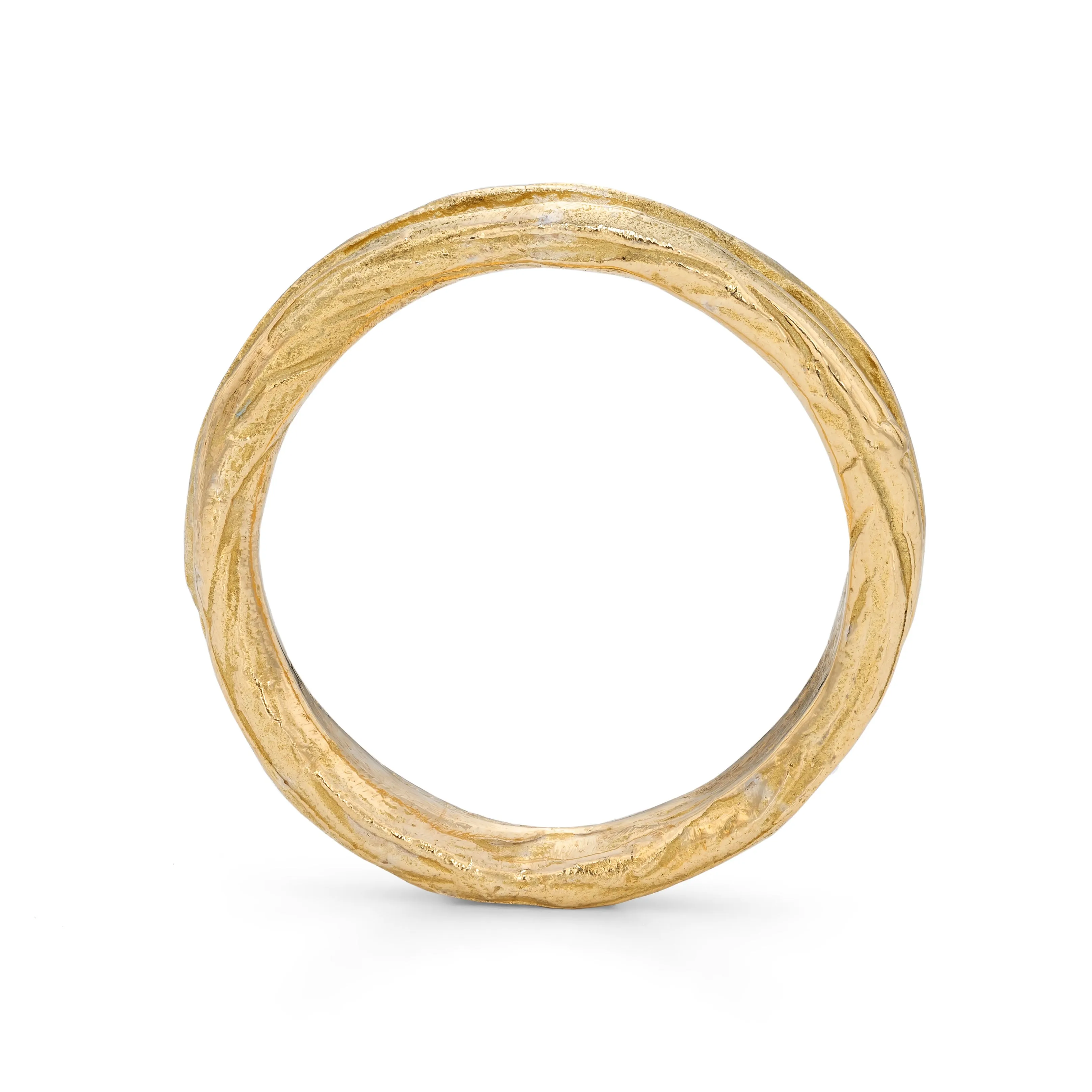 Ripple Fine Ring 18ct Gold