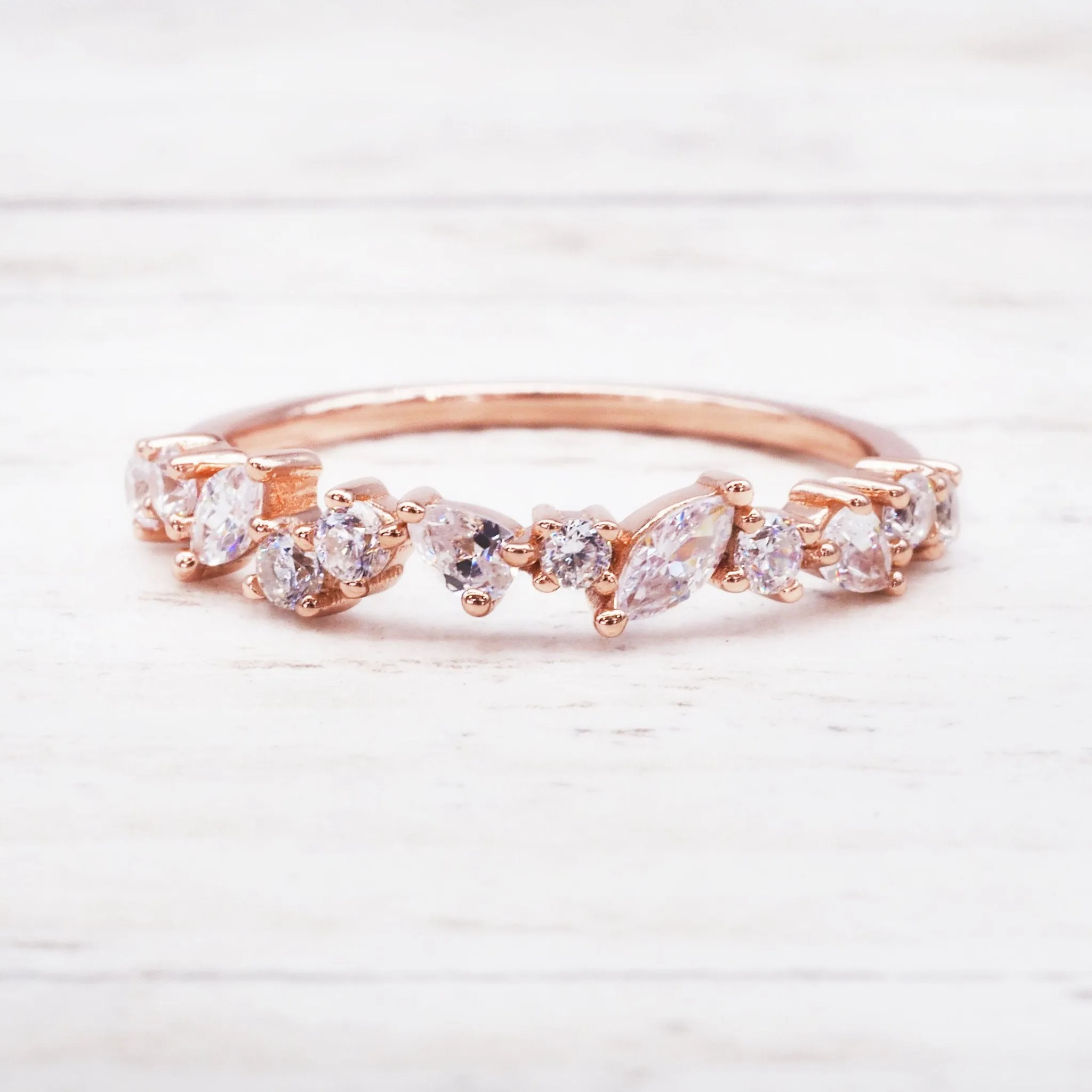 Rose Gold Infinity Ring