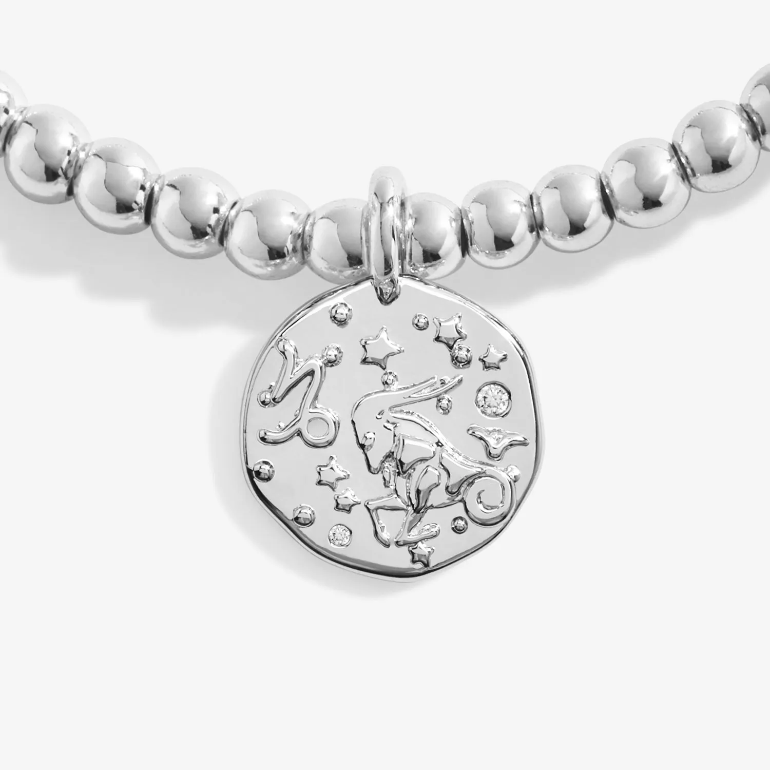 Star Sign A Little Capricorn Silver Plated Bracelet 7441