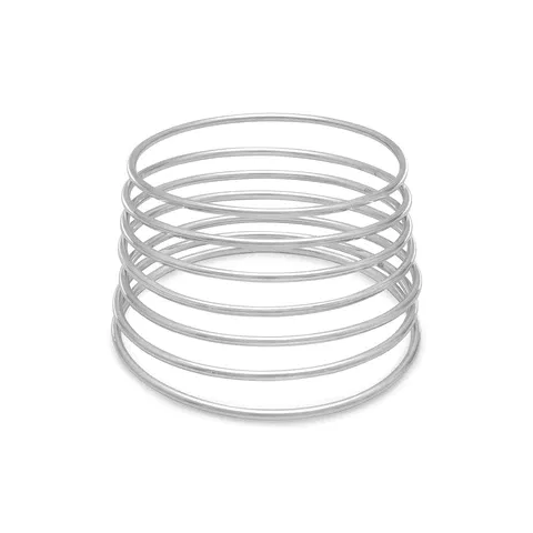 Sterling Sliver 7-Piece Bangle Set