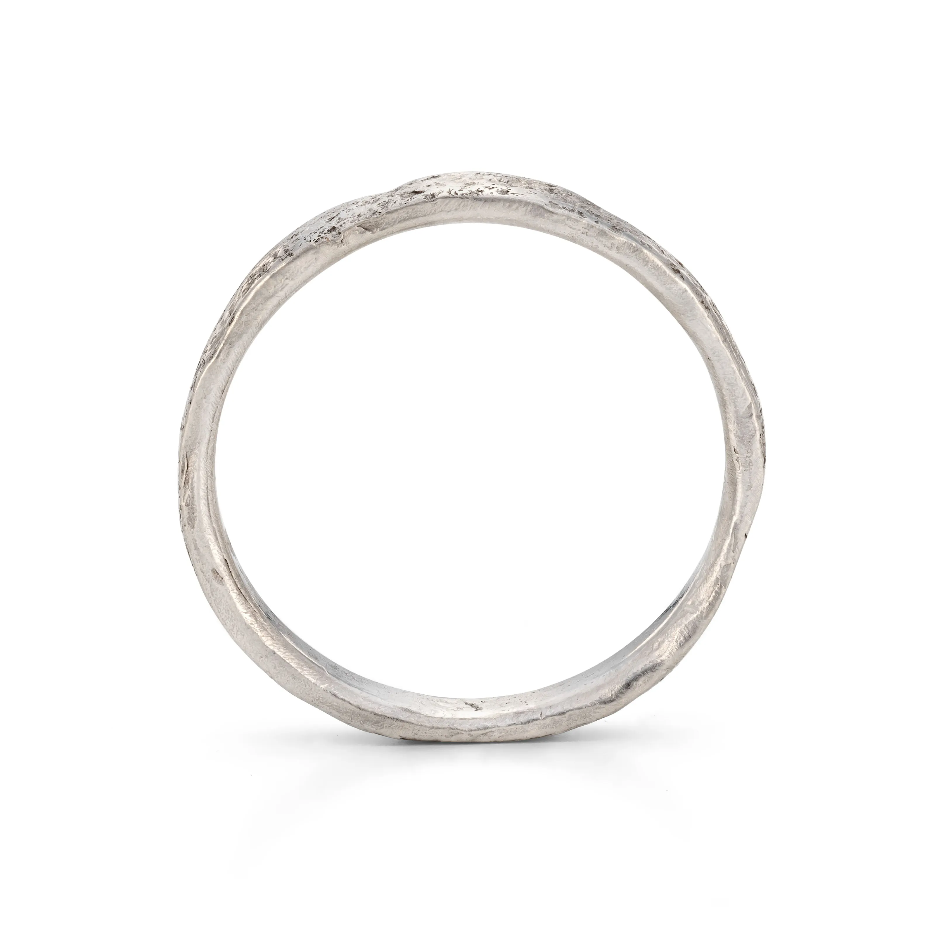 Stone Slim Ring Platinum