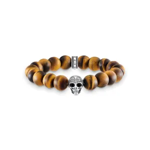 Thomas Sabo Power Bracelet Skull With Lily A1701-826-2-L19.5