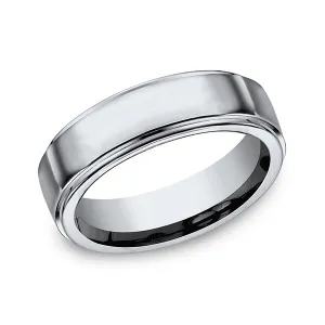 Titanium Comfort-Fit Design Wedding Band