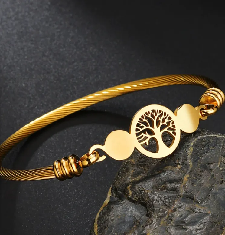 Tree of Life Bracelet- Cuff Bangles