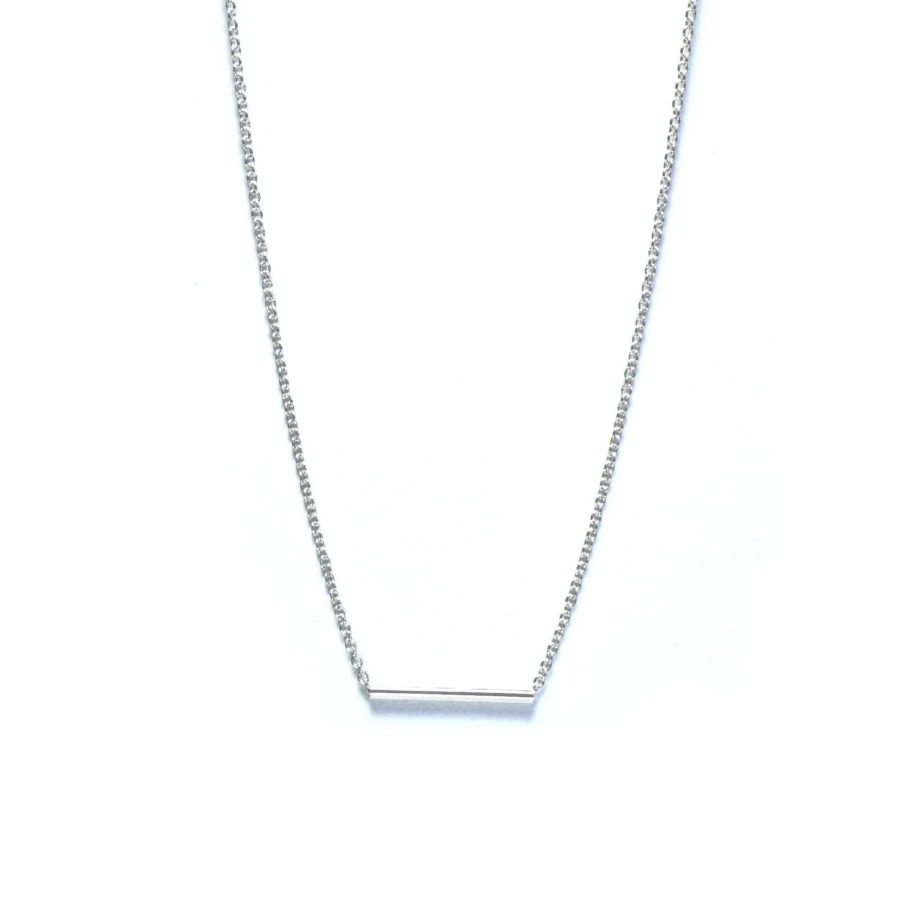 Tube Bar Necklace