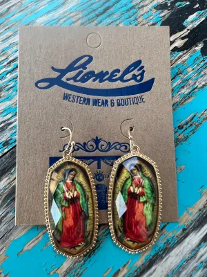 Virgen De Guadalupe Kendra Look Earring